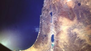 Imagem de satélite de Israel