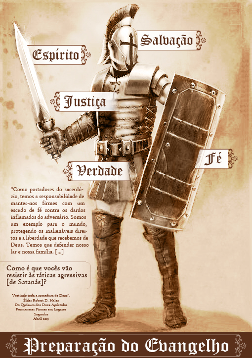"A armadura do Deus" Artista desconhecido