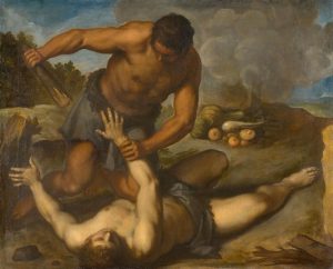 "Cain and Abel", de Palma il Giovane. Imagem via Wikimedia Commons.