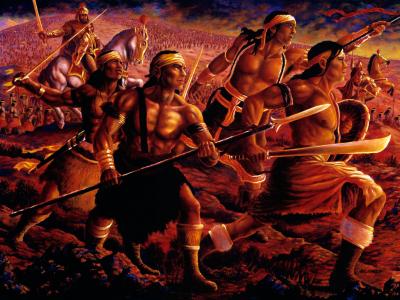 Siege of the Stripling Sons (Cerco dos "filhinhos" de Helamã) por Brian C. Hailes