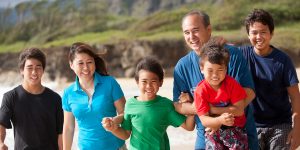 Família no Havaí via lds.org