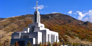 Imagem do templo de Draper Utah via lds.org