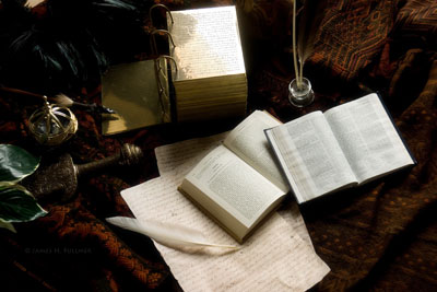 Book of Mormon Still Life (Natureza Morta do Livro de Mórmon), por James Fullmer