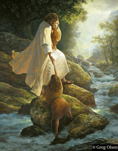 Não temas, de Greg Olsen.