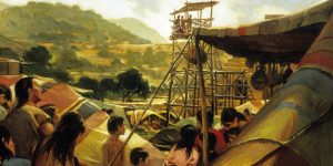 Imagem do Discurso do Rei Benjamim, de Walter Rane via lds.org
